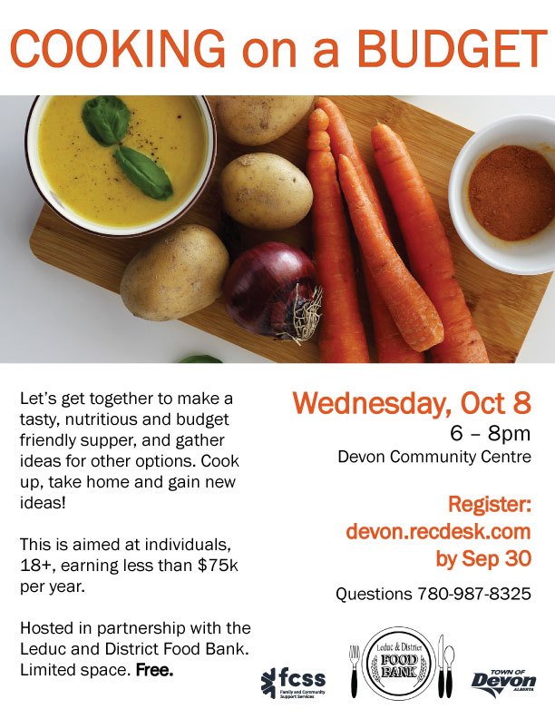 Cooking on a Budget OCT 8 25
