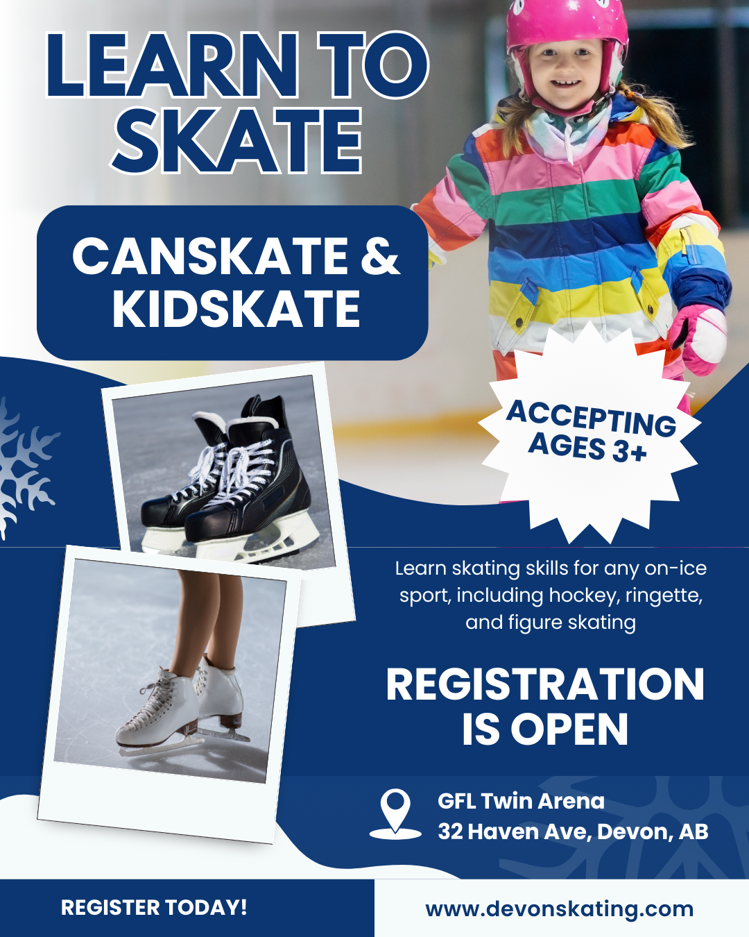 Devon Skating Club Flyer