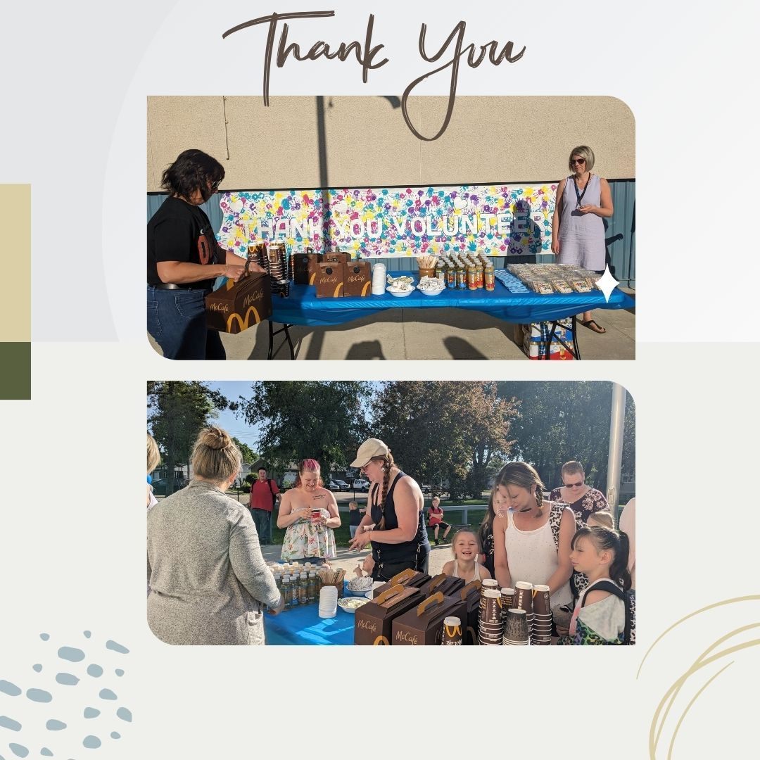 Thank you volunteers