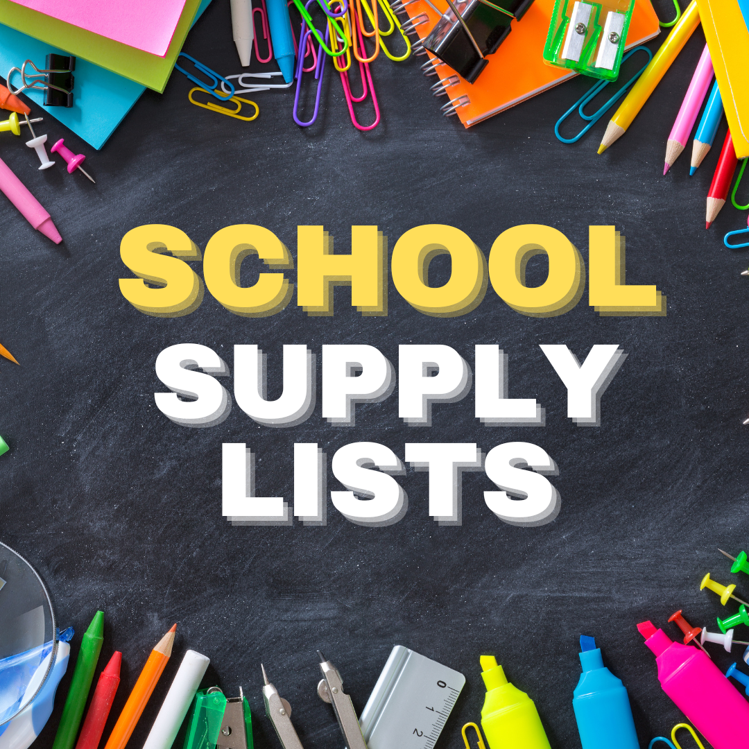 School Supply Lists